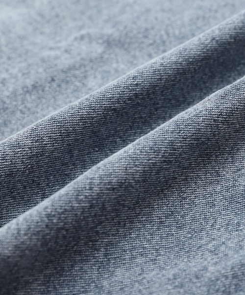 reca（レカ）の「デニムシャツジャケット（デニムジャケット・レディース・ブルー/ブラック/ネイビー・FREE）」の10枚目の写真