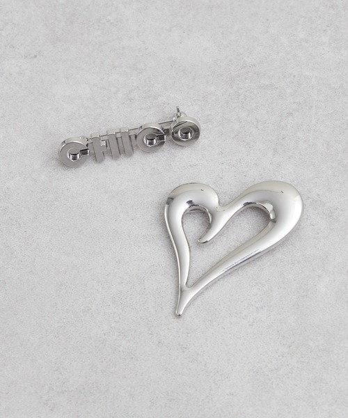 Chico（チコ）の「ハートモチーフブローチSET（ブローチ/コサージュ・レディース・ゴールド/シルバー・FREE）」の10枚目の写真