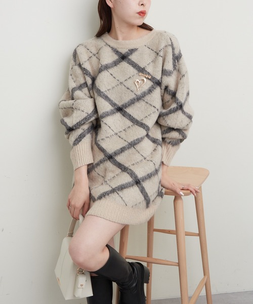 Chico（チコ）の「ハートモチーフブローチSET（ブローチ/コサージュ・レディース・ゴールド/シルバー・FREE）」の5枚目の写真