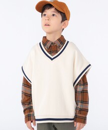 SHIPS（シップス）の「SHIPS KIDS:100～140cm / スウェット ベスト（ベスト・キッズ）」
