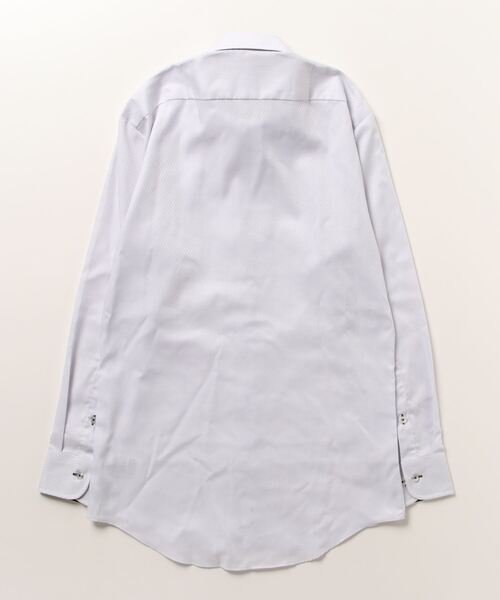 TOKYO SHIRTS(トウキョウシャツ)の「形態安定ノーアイロン ワイド 長袖ビジネスワイシャツ(ビジネスシャツ・メンズ・グレー・首回り39cm-裄丈80cm/首回り39cm-裄丈84cm/首回り41cm-裄丈82cm/首回り41cm-裄丈86cm/首回り42cm-裄丈82cm/首回り42cm-裄丈86cm/首回り43cm-裄丈82cm/首回り43cm-裄丈86cm/首回り37cm-裄丈80cm/首回り37cm-裄丈84cm)」の6枚目の写真