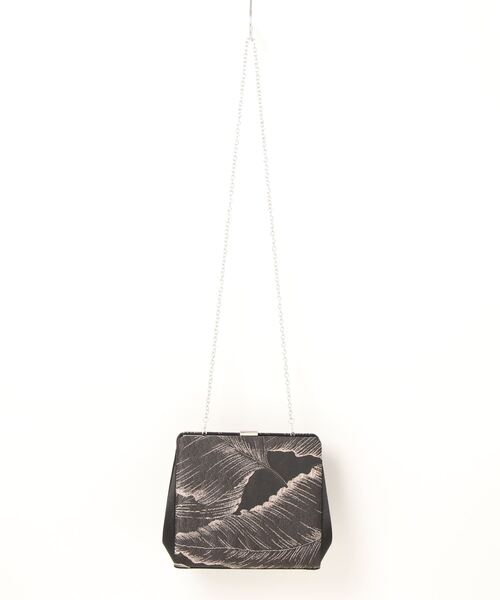 Cupid Heart(キューピッドハート)の「【Cupid Heart】結婚式bag!リーフ柄ジャガードクラッチバッグ(クラッチバッグ・レディース・グレー/ベージュ/ブラック・MEDIUM)」の17枚目の写真