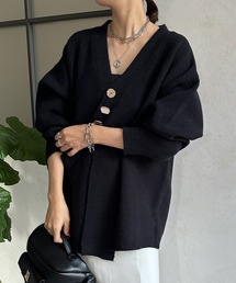 【WEB限定】 アソート釦カーディガン