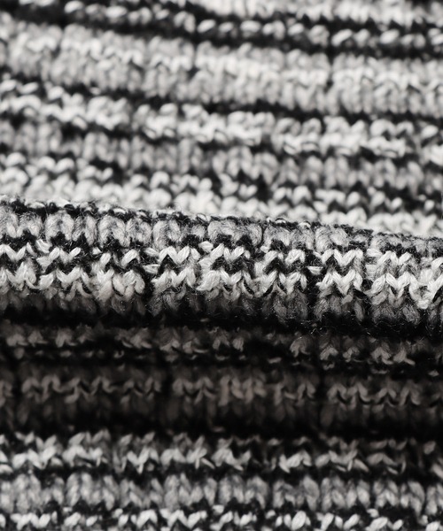 Culto(クルト)の「TWEED パターン クルーネックニット(ニット/セーター・レディース・グリーン/ブルー/ブラック・M/L)」の9枚目の写真