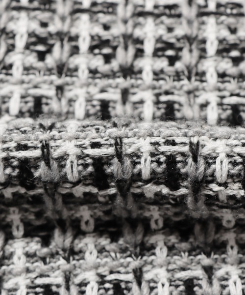 Culto(クルト)の「TWEED パターン クルーネックニット(ニット/セーター・レディース・グリーン/ブルー/ブラック・M/L)」の8枚目の写真