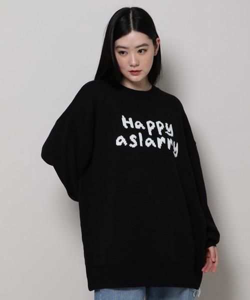 3.3 Field Trip （3.3フィールドトリップ）の「3.3 Field Trip／ロゴニットプルオーバー  2988752（ニット/セーター・レディース・ブラック/グリーン/グレー・FREE）」の9枚目の写真