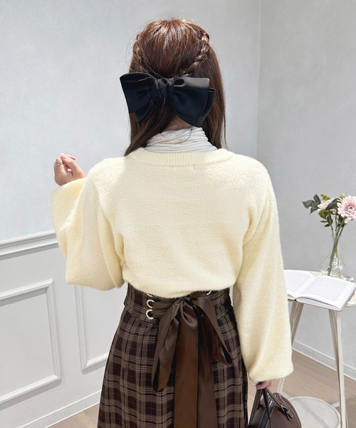 apres jour(アプレジュール)の「キラキララメニットカーディガン【ZOZOTOWN限定アイテム】(カーディガン/ボレロ・レディース・ベージュ/ピンク/アイボリー/オフホワイト・フリー/X-LARGE)」の20枚目の写真