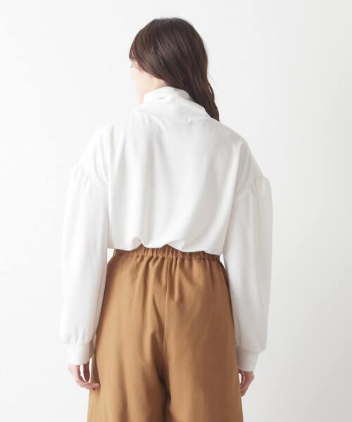 MELROSE claire(メルローズ クレール)の「【低めタートルネック♪サロペットやジャンスカのインにも使える一枚着プルオーバー】(Tシャツ/カットソー・レディース・オフホワイト/ブラック/グリーン/マスタード・FREE)」の9枚目の写真