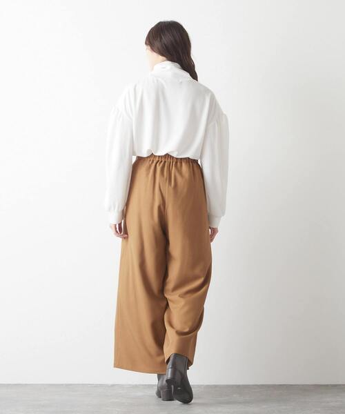 MELROSE claire(メルローズ クレール)の「【低めタートルネック♪サロペットやジャンスカのインにも使える一枚着プルオーバー】(Tシャツ/カットソー・レディース・オフホワイト/ブラック/グリーン/マスタード・FREE)」の8枚目の写真