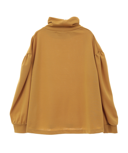 MELROSE claire(メルローズ クレール)の「【低めタートルネック♪サロペットやジャンスカのインにも使える一枚着プルオーバー】(Tシャツ/カットソー・レディース・オフホワイト/ブラック/グリーン/マスタード・FREE)」の21枚目の写真