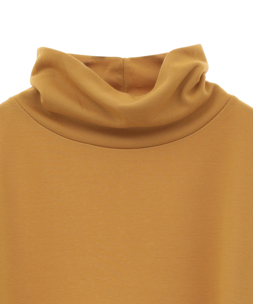 MELROSE claire(メルローズ クレール)の「【低めタートルネック♪サロペットやジャンスカのインにも使える一枚着プルオーバー】(Tシャツ/カットソー・レディース・オフホワイト/ブラック/グリーン/マスタード・FREE)」の20枚目の写真