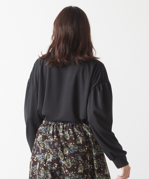 MELROSE claire(メルローズ クレール)の「【低めタートルネック♪サロペットやジャンスカのインにも使える一枚着プルオーバー】(Tシャツ/カットソー・レディース・オフホワイト/ブラック/グリーン/マスタード・FREE)」の17枚目の写真