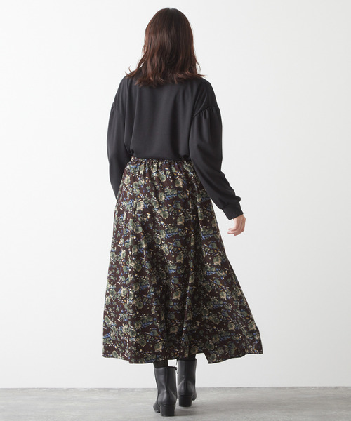 MELROSE claire(メルローズ クレール)の「【低めタートルネック♪サロペットやジャンスカのインにも使える一枚着プルオーバー】(Tシャツ/カットソー・レディース・オフホワイト/ブラック/グリーン/マスタード・FREE)」の14枚目の写真