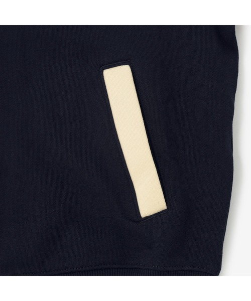 TOMMY HILFIGER(トミーヒルフィガー)の「KIDS ユニバーシティボンバージャケット(スタジャン・キッズ・ネイビー・150cm/160cm/130cm/140cm)」の7枚目の写真