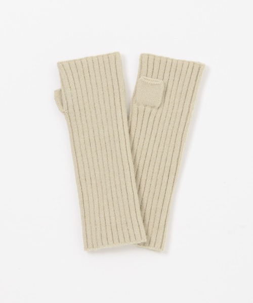 URBAN RESEARCH DOORS（アーバンリサーチドアーズ）の「リブグローブ（手袋・レディース・アイボリー/ブラック・ONE）」の13枚目の写真