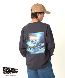 GLAZOS | 【Back to the Future】ヴィンテージ加工天竺Tシャツ(その他トップス)