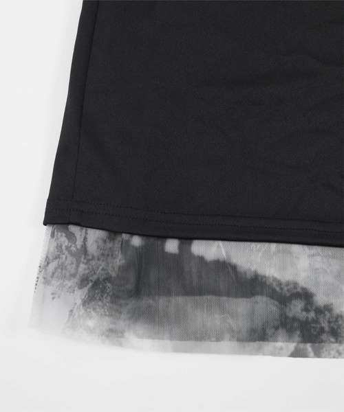 miette（ミエット）の「プリントチュールキャミソールワンピース（ワンピース・レディース・ホワイト/グレー・FREE）」の17枚目の写真