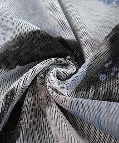 miette（ミエット）の「プリントチュールキャミソールワンピース（ワンピース・レディース・ホワイト/グレー・FREE）」の18枚目の写真