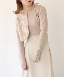 CLEIO | 【CLEIO】ジャガードレイヤードニット/JACQUARD LAYERED KNIT/986-11622(ニット/セーター)