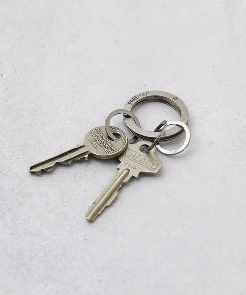 HIGHTIDE（ハイタイド）の「Freekey フリーキー キーリング カラビナ