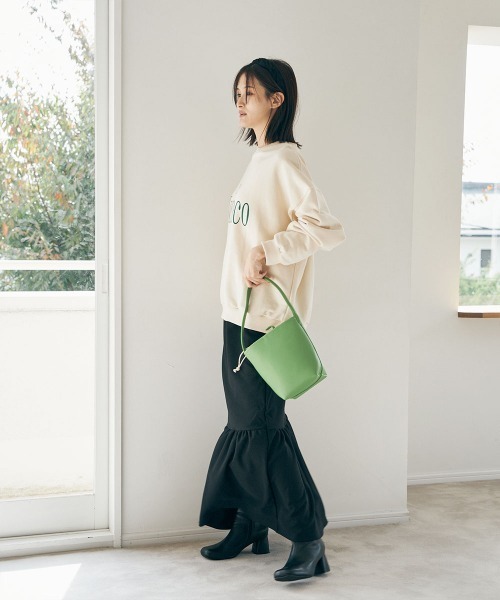 marjour（マージュール）の「RIB TIERED SKIRT（スカート・レディース・チャコール/ブラック・M/S）」の19枚目の写真