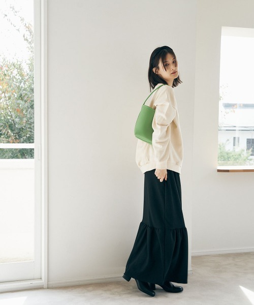 marjour（マージュール）の「RIB TIERED SKIRT（スカート・レディース・チャコール/ブラック・M/S）」の20枚目の写真
