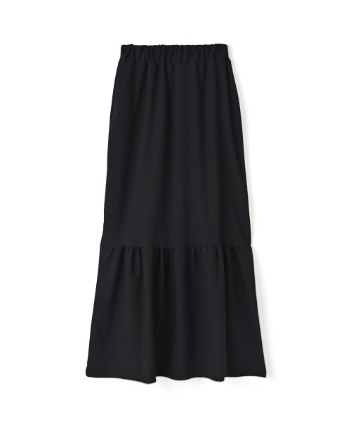 marjour（マージュール）の「RIB TIERED SKIRT（スカート・レディース・チャコール/ブラック・M/S）」の22枚目の写真