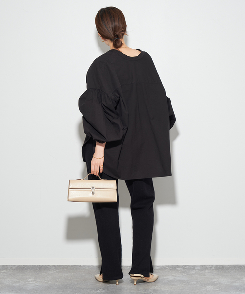 plage（プラージュ）の「FINEWOOL KNIT スラックス（その他パンツ