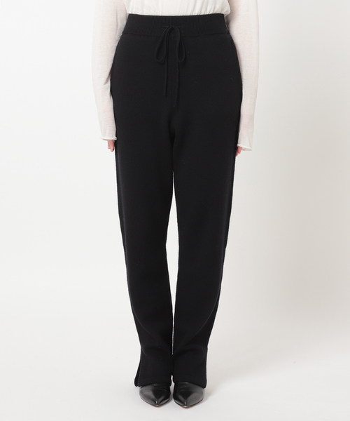 【新品】Plage FINEWOOL KNIT スラックス　ニットパンツ セール】FINEWOOL KNIT スラックス（スラックス）｜Plage（プラージュ