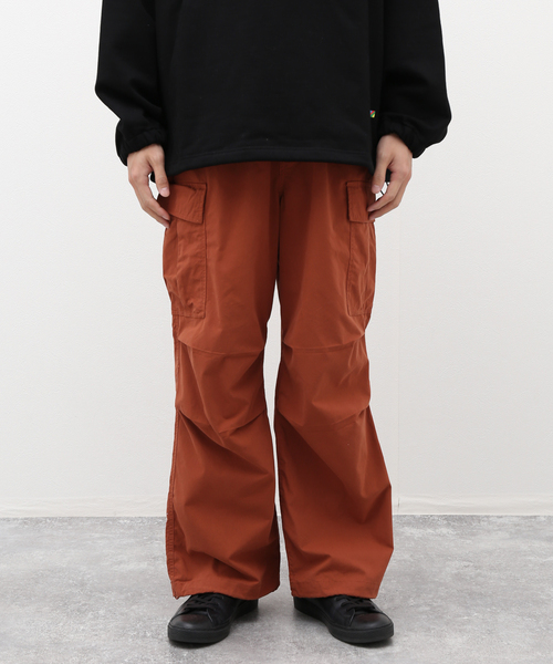 B.C STOCK（ベーセーストック）の「オーバーカーゴパンツ（カーゴパンツ・メンズ・ベージュ/ブルー系その他/ブラック/カーキ/レンガ・FREE）」の5枚目の写真