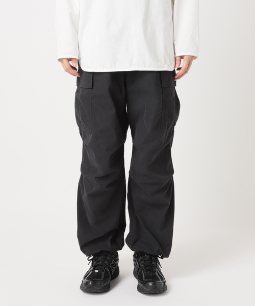 B.C STOCK（ベーセーストック）の「オーバーカーゴパンツ（カーゴパンツ・メンズ・ベージュ/ブルー系その他/ブラック/カーキ/レンガ・FREE）」の6枚目の写真