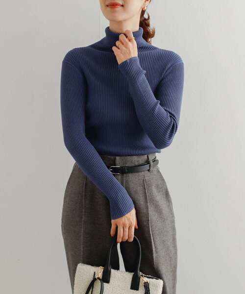 セール】タートルネックリブニット（ニット/セーター）｜URBAN