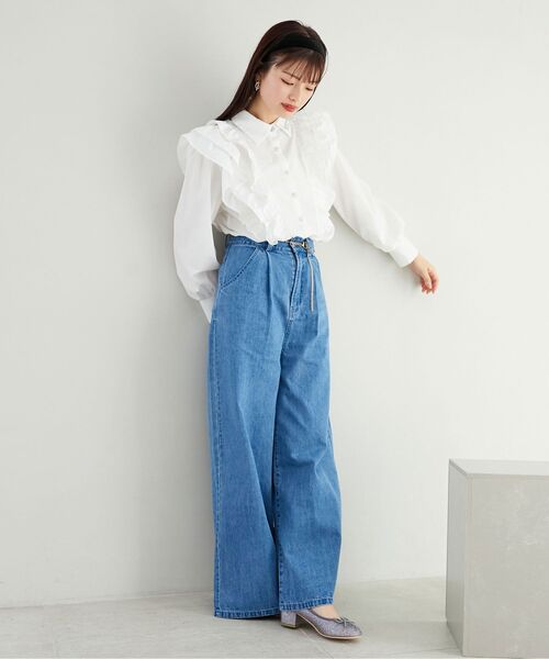 MAJESTIC LEGON（マジェスティックレゴン）の「【WEB限定S・XLサイズあり】ラメリボンパンプス（パンプス・レディース・ゴールド/ピンク/シルバー/ダークグレー・LARGE/SMALL/MEDIUM/X-LARGE）」の21枚目の写真