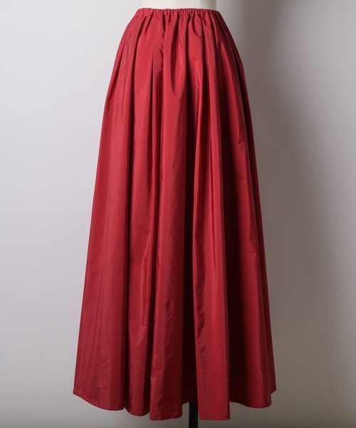 yae（ヤエ）の「Voluminous taffeta skirt/ボリュームタフタスカート
