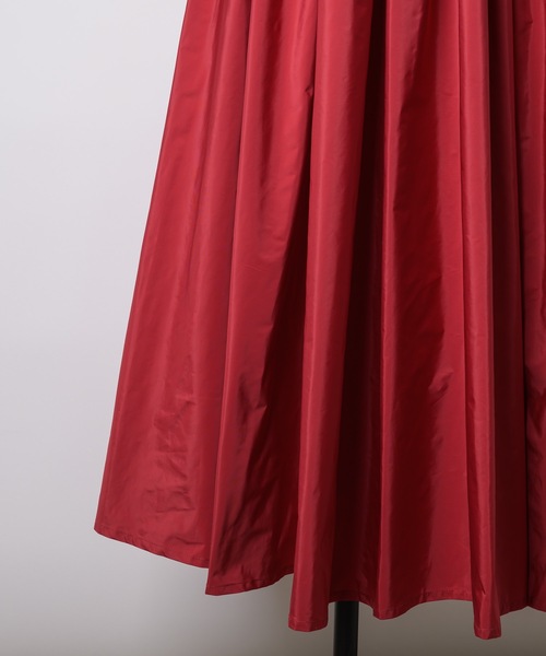 yae（ヤエ）の「Voluminous taffeta skirt/ボリュームタフタスカート