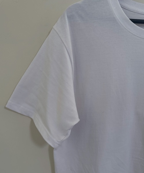 ULEULA(ウルア)の「ルーズベーシックT オーバーサイズ 半袖tee トップス(Tシャツ/カットソー・レディース・ホワイト/ブラック・FREE)」の10枚目の写真
