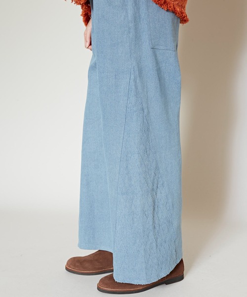 チャイハネ（チャイハネ）の「【チャイハネ】ベーシィブーツカットデニムパンツ（デニムパンツ・レディース・ダークブルー/ライトブルー/ブラック・FREE）」の14枚目の写真