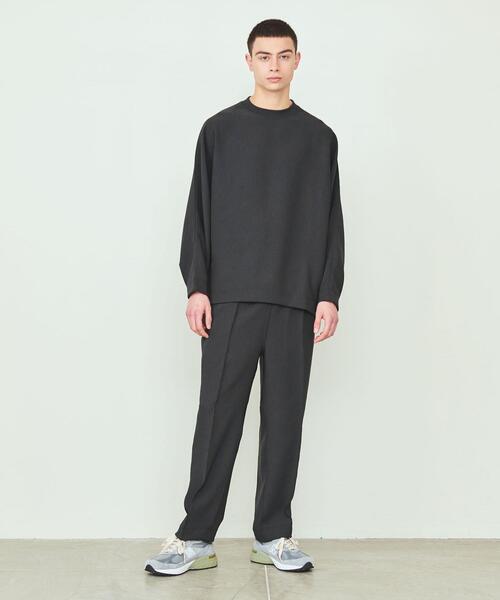 UNITED ARROWS & SONS by DAISUKE OBANA（ユナイテッドアローズアンドサンズバイダイスケオバナ）の「＜UNITED ARROWS & SONS by DAISUKE OBANA ESSENS＞ Ⅰ CR REG PANTS/パンツ（その他パンツ・メンズ・ブラック/ダークグレー・L/XL/M/S）」の10枚目の写真