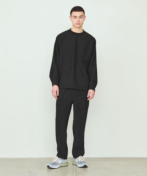 UNITED ARROWS & SONS by DAISUKE OBANA（ユナイテッドアローズアンドサンズバイダイスケオバナ）の「＜UNITED ARROWS & SONS by DAISUKE OBANA ESSENS＞ Ⅰ CR REG PANTS/パンツ（その他パンツ・メンズ・ブラック/ダークグレー・L/XL/M/S）」の8枚目の写真