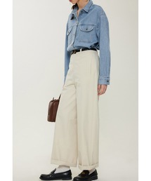 Fano Studios | ストレートワイドコットンパンツ FC24K003【Fano Studios】(スラックス)