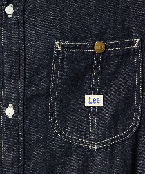 FREAK'S STORE（フリークスストア）の「限定展開 Lee/リー 別注 FLARE MAXI ONEPIECE/フレア マキシ ワンピース（デニム）（ワンピース・レディース・ネイビー/ブルー/サックスブルー/ブラック・SMALL/MEDIUM）」の9枚目の写真