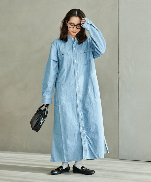 Lee/リー WEB限定 別注FLARE MAXI ONEPIECE/フレア マキシ ワンピース