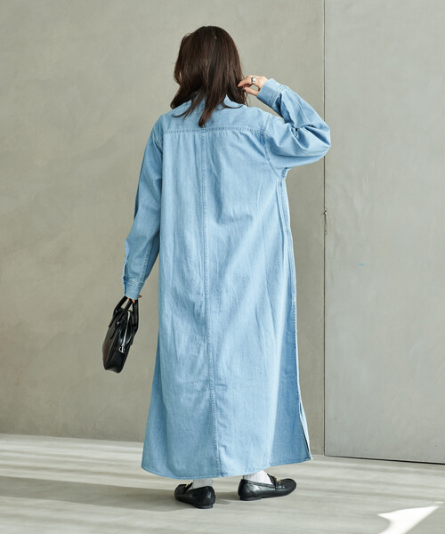 Lee/リー WEB限定 別注FLARE MAXI ONEPIECE/フレア マキシ ワンピース