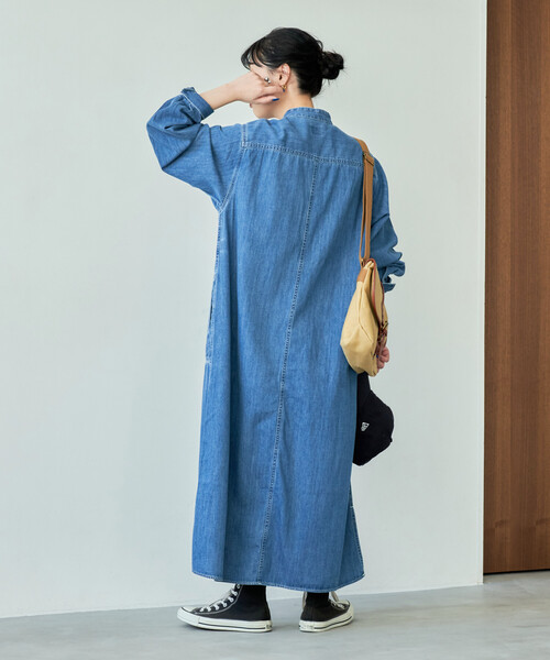 Lee/リー WEB限定 別注FLARE MAXI ONEPIECE/フレア マキシ ワンピース