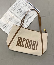ロゴ配色トートバッグ