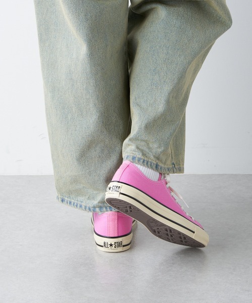 CONVERSE（コンバース）の「【CONVERSE/コンバース】ALL STAR US AGEDCOLORS OX（スニーカー・レディース・グリーン系その他/ピンク・24cm/23.5cm/24.5cm）」の13枚目の写真