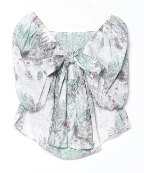 KEITA MARUYAMA ケイタマルヤマ パフスリーブブラウス ファッション 