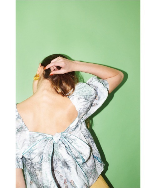 KEITA MARUYAMA Paradise printシャツ サンプル品 KEITA MARUYAMA（ケイタマルヤマ）Paradise print SH : mode