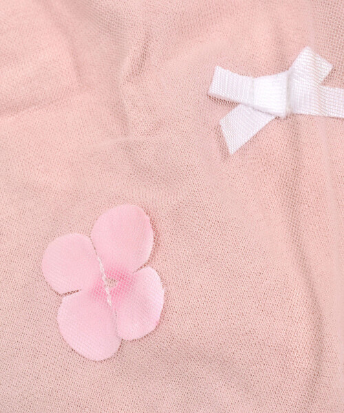 SLAP SLIP BABY（スラップスリップベビー）の「【お揃い】お花モチーフフワフワチュールロンパースベビー(70~80cm)（ロンパース・キッズ・ピンク/オフホワイト・80ｃｍ/70cm）」の19枚目の写真