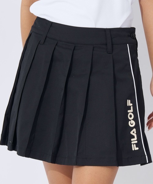 FILA GOLF(フィラゴルフ )の「【FILA GOLF/フィラゴルフ】レディースプリーツスカート ゴルフ(スカート・レディース・ホワイト/ブラック・LARGE/MEDIUM)」の18枚目の写真